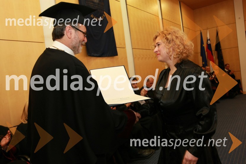 Prof. dr. Ivan Rozman, rektor Univerze v Mariboru in ...Rektorjev dan Univerze v Mariboru 2009, promocija doktorjev znanosti in podelitev nagrad