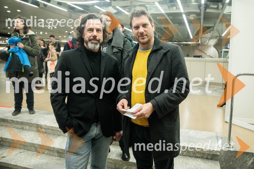  Danijel Malalan, direktor, Stalno slovensko gledališče v Trstu;  Marko Bratuš, umetniški vodja SNG Nova GoricaGorjanci, premiera, Cankarjev dom