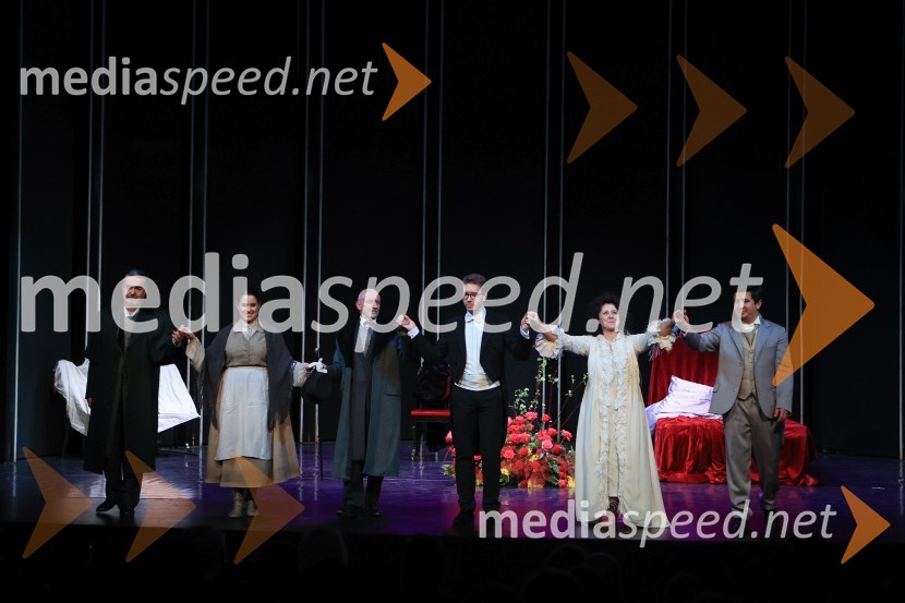  ... ;  ... ;  ... ;  Ayrton Desimpelaere, belgijski dirigent;  Martina  Zadro, operna pevka;  Jenish Ysmanov, operni pevecLa Traviata, 20. obletnica aktualne postavitve, SNG Opera in balet Ljubljana