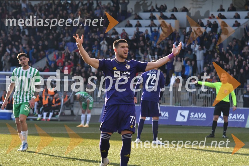  Žan Vipotnik, nogometaš, NK MariborMaribor premagal Olimpijo v večnem derbiju