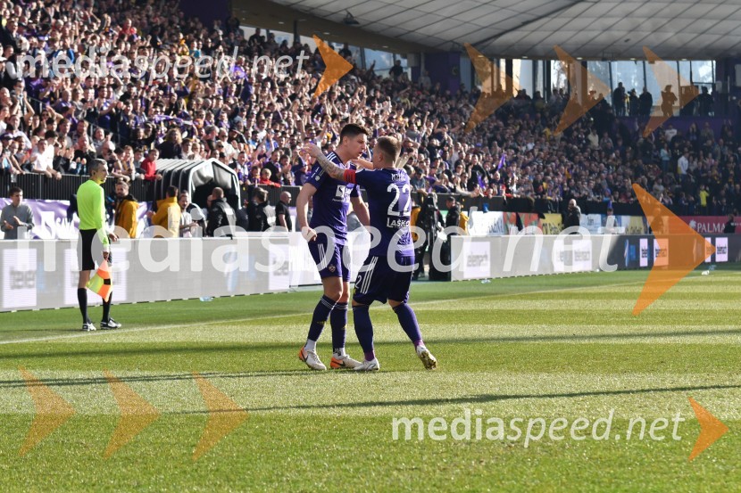  Martin Milec, nogometaš, NK Maribor;  Marko Božić, nogometaš NK MariborMaribor premagal Olimpijo v večnem derbiju