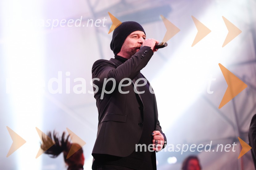  Tomi Meglič, glasbenik, pevec skupine Siddharta43. FIS svetovno prvenstvo v nordijskem smučanju, slovesnost ob odprtju