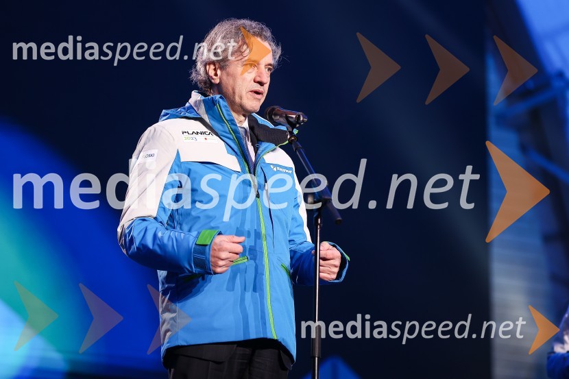 dr. Robert Golob, predsednik vlade RS43. FIS svetovno prvenstvo v nordijskem smučanju, slovesnost ob odprtju