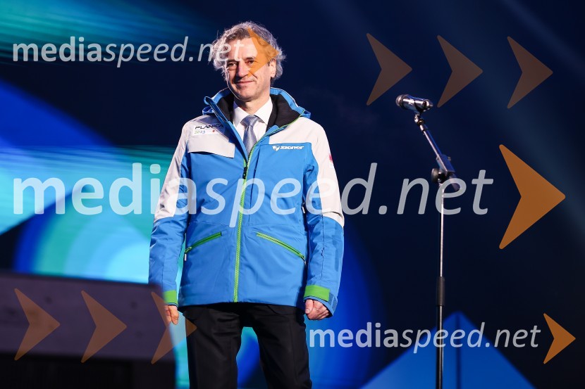 dr. Robert Golob, predsednik vlade RS43. FIS svetovno prvenstvo v nordijskem smučanju, slovesnost ob odprtju