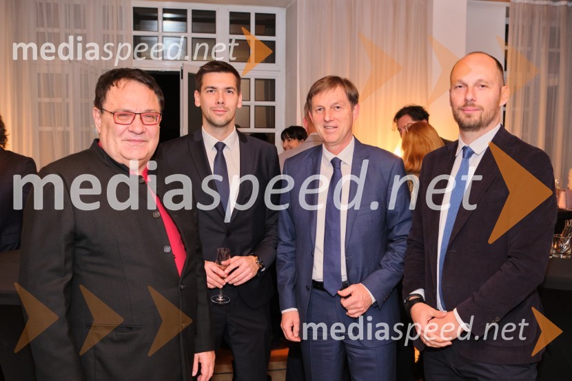  Miloš  Čirič, M.Lobos d.o.o.;  Jernej Radež, odvetnik; prof. dr. Miro Cerar, nekdanji predsednik Vlade Republike Slovenije; prof. dr.  Saša Zagorc, dekan Pravne fakultete Univerze v LjubljaniSrečanje Alumni kluba Fundacije Parus
