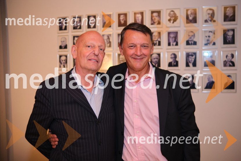  Miro Senica, odvetnik;  Anton Rop, nekdanji predsednik Vlade Republike SlovenijeSrečanje Alumni kluba Fundacije Parus
