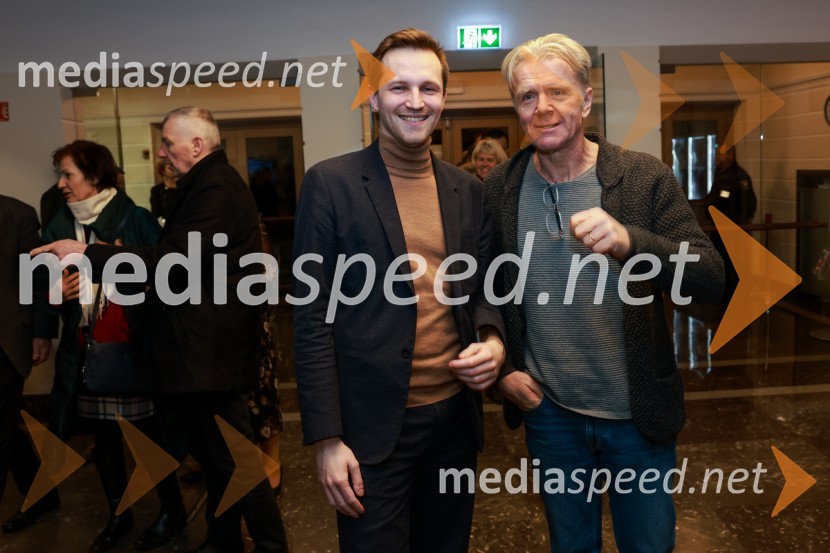  Matija Kovač, župan, MO Celje;  Branko Završan, igralec31. Dnevi Komedije v Celju, otvoritev festivala s predstavo Nikoli ni prepozno