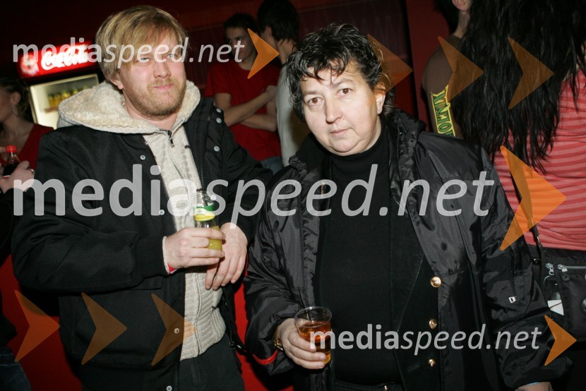Matjaž Javšnik, igralec in Dragica Petrovič, režiserka in producentkaSRF - Slovensi radijski festival 2005