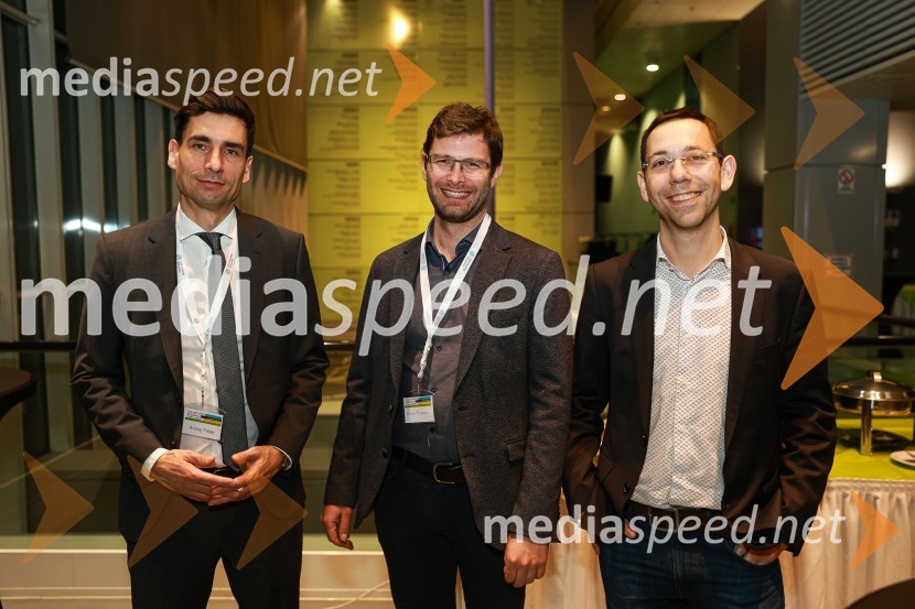  Andrej Petek, CFA, član uprave Triglav Skladi;   Primož Rozman;  Lan Filipič, CFA, Senior Manager, Deloitte in član upravnega odbora društva CFACFA Research Challenge Local finals 2022/2023