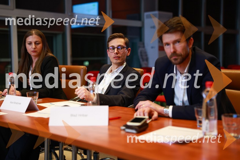  Tatjana Bojkovska, CFA, CAIA, CIPM;  Karol Brodzinski;  Blaž Hribar, CFA, sodnikCFA Research Challenge Local finals 2022/2023