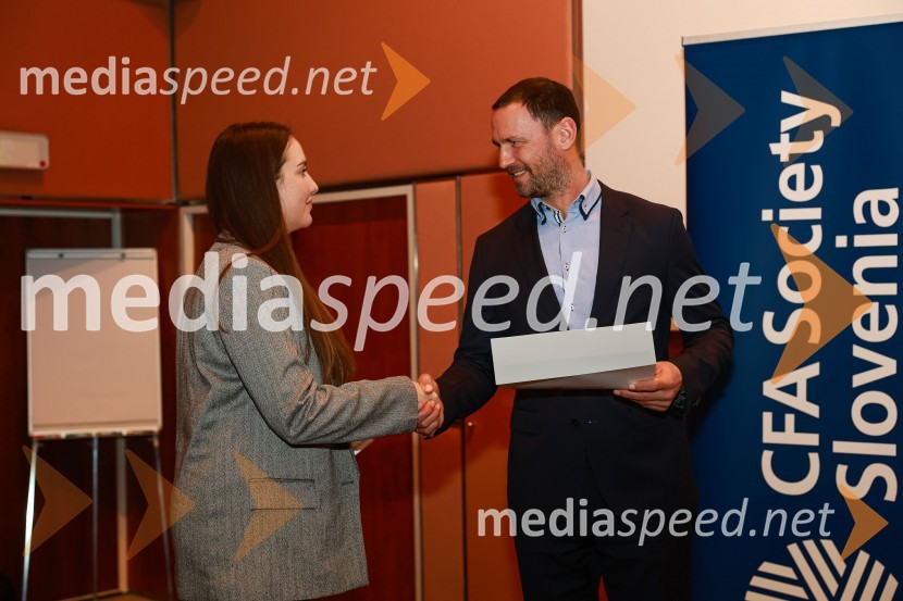  Tjaša Markočič; dr. Primož Dolenc, Banka SlovenijeCFA Research Challenge Local finals 2022/2023