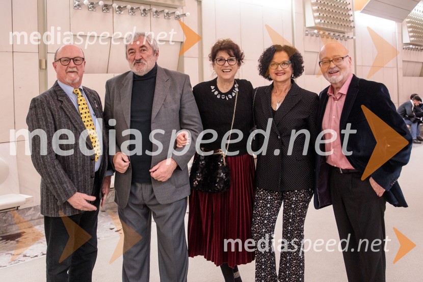  Tomaž Domicelj, glasbenik;  ... ;  Viviana Vran;  Irena Domicelj;  Tomo Vran, akademski slikarSlovenski mladinski orkester, 6. zimski festival 2023