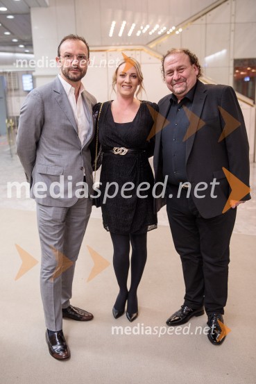  Samir Nikocevic, pianist;  ... ;  Darko  Brlek, direktor in umetniški vodja, Festival LjubljanaSlovenski mladinski orkester, 6. zimski festival 2023