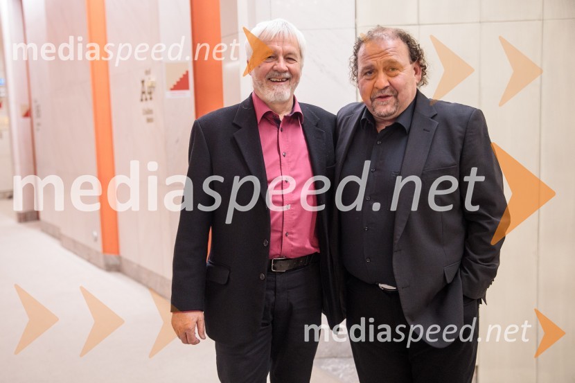  Miloš Mlejnik,  violončelist in pedagog;  Darko  Brlek, direktor in umetniški vodja, Festival LjubljanaSlovenski mladinski orkester, 6. zimski festival 2023