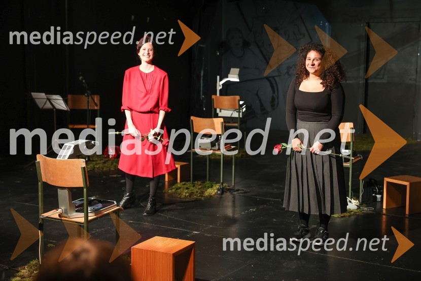  Tea Vidmar, igralka;  Lina Akif, igralkaSpolna vzgoja II: Zmožnost, premiera, Nova Pošta, SMG Ljubljana