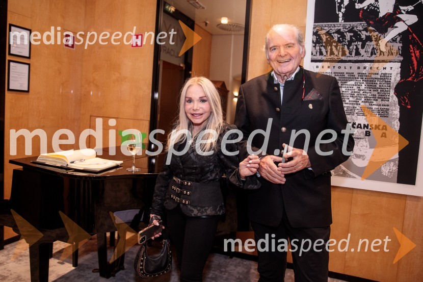  Maria Giovanna Elmi, TV voditeljica;  Gabriele MassaruttoH. Berlioz: Rekviem, 6. Zimski festival 2023