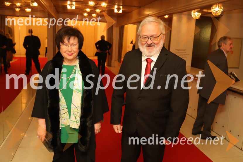  Jolanda Tičar; prof. dr. Igor Tičar, nekdanji rektor, Univerza v MariboruDon Carlo, premiera opere v SNG Maribor