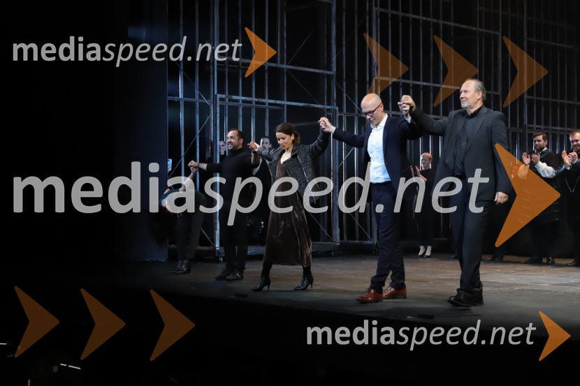  Maša Kolar, koreografka;  Tim Ribič, SNG Maribor;  Sandra Dekanić, kostumografka;  Marin Blažević, režiser;  Wolfgang von Zoubek, scenograf, oblikovalec lučiDon Carlo, premiera opere v SNG Maribor