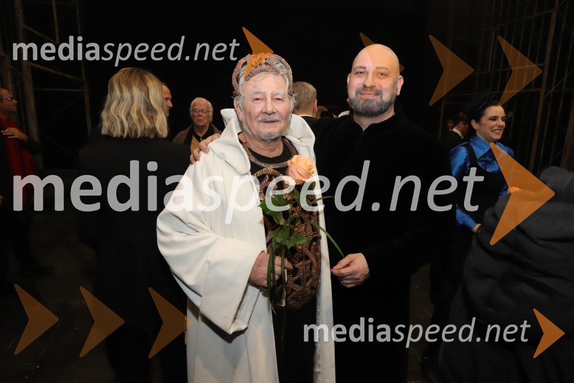  Valentin Pivovarov, operni pevec;  Luciano Batinić, operni pevecDon Carlo, premiera opere v SNG Maribor