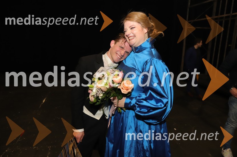  Valentin Egel, dirigent;  Rebeka Lokar, operna pevkaDon Carlo, premiera opere v SNG Maribor