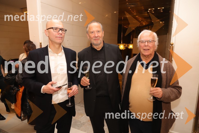  Marin Blažević, režiser;  Wolfgang von Zoubek, scenograf, oblikovalec luči;  Martin Egel, operni pevecDon Carlo, premiera opere v SNG Maribor