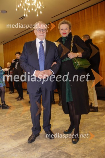 dr. Peter  Čeferin, pravnik, pisatelj;  Rija ČičNora, premiera v MGL Ljubljana