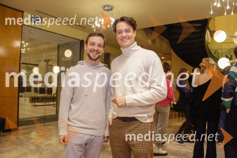  Nejc Jezernik, igralec;  Domen Valič, igralecNora, premiera v MGL Ljubljana