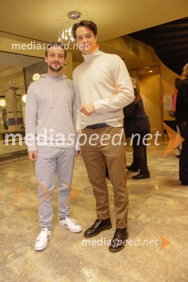  Nejc Jezernik, igralec;  Domen Valič, igralecNora, premiera v MGL Ljubljana