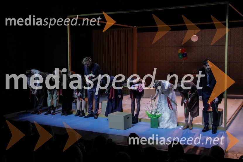  Jernej Gašperin, igralec;  Urša Vidic, scenografinja;  Tina Bonča, kostumografinja;  Manca Lipoglavšek, asistentka dramaturginje;  Matej   Puc, igralec;  Petra Pogorevc, dramaturginja in urednica knjižnice MGL;  Nela Vitošević, režiserka, avtorica priredbe in glasbene opreme;  Ajda Smrekar, igralka;  Nina Rakovec, igralka, pevka;  Jurij Drevenšek, igralecNora, premiera v MGL Ljubljana