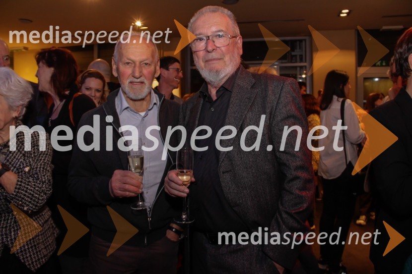  Miroslav Cerar, nekdanji gimnastičar, predsednik Odbora za podeljevanje Bloudkovih priznanj;  Aleš Jan, radijski producentNora, premiera v MGL Ljubljana