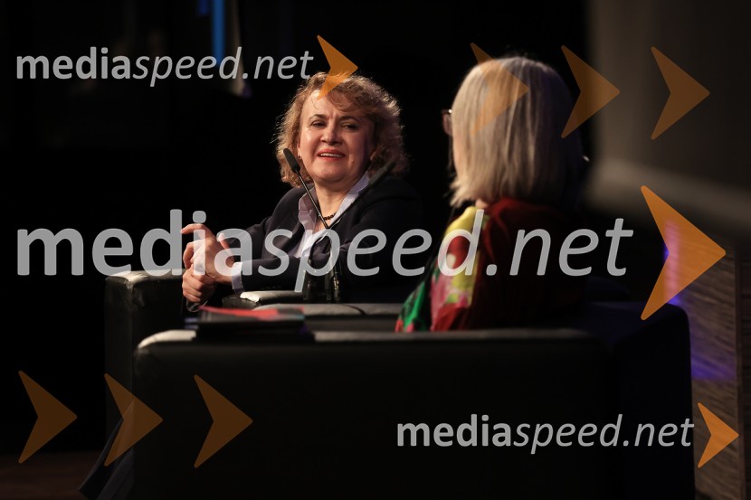  Oksana Zabužko, ukrajinska avtoricaLiterature sveta Fabula 2023, otvoritev festivala