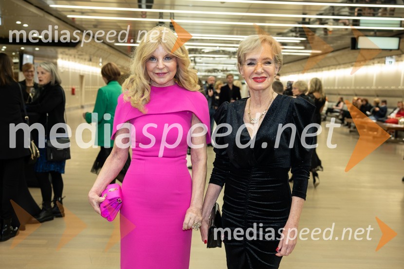  Darja Kuhar Kotnik, soustanoviteljica in podpredsednica Društva za zdravje naroda;  Metka  Premerl, slavistkaSlovenka leta 2023 je igralka Milena Zupančič