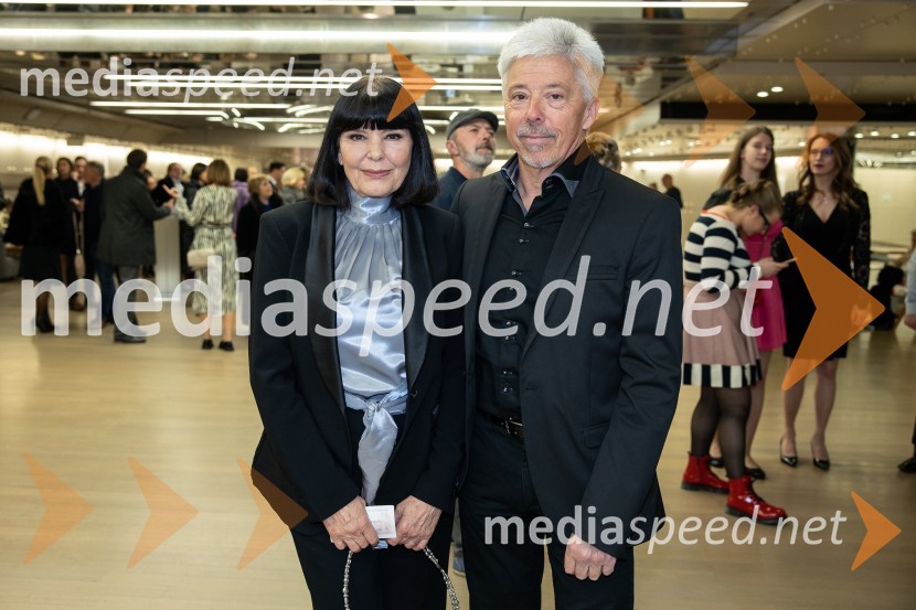  Nina Gazibara, nekdanja manekenka;  Marko BernardSlovenka leta 2023 je igralka Milena Zupančič