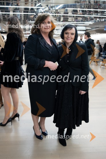  Blanka Stepančič Dobrila, oblikovalka in slikarka;  Jožica  Brodarič, modna oblikovalkaSlovenka leta 2023 je igralka Milena Zupančič