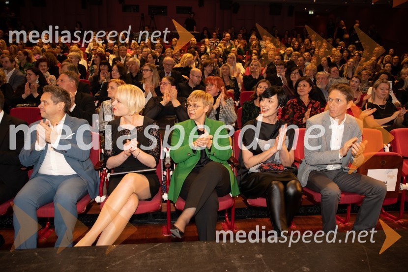  Tomaž Vesel, bivši predsednik računskega sodišča RS; mag. Urška Klakočar Zupančič, predsednica Državnega zbora RS, podpredsednica, Gibanje Svoboda; dr. Nataša Pirc Musar, predsednica Republike Slovenije;  Melita Berzelak, odgovorna urednica revij Zarja in Pomagaj si sam;  Gregor Repič, direktor Salomon, d.o.o. Slovenka leta 2023 je igralka Milena Zupančič