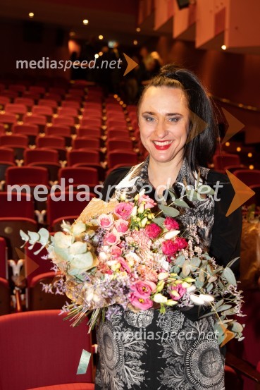  Matea Benedetti, modna oblikovalkaSlovenka leta 2023 je igralka Milena Zupančič