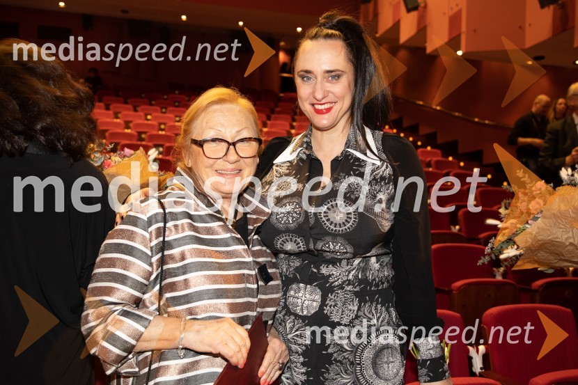  Katja Bašič, modna oblikovalka;  Matea Benedetti, modna oblikovalkaSlovenka leta 2023 je igralka Milena Zupančič