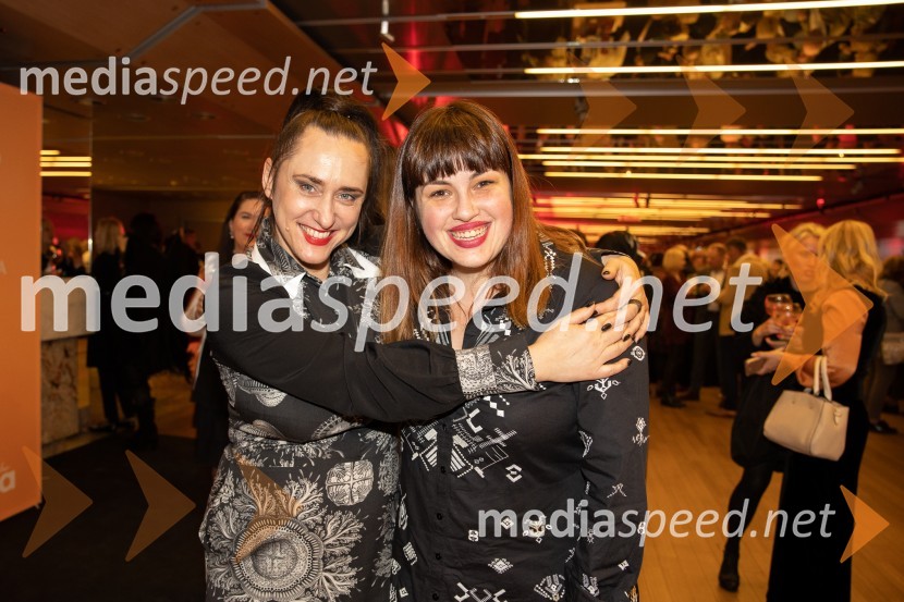  Matea Benedetti, modna oblikovalka;  Nika Kovač, direktorica, Inštitut 8. marec, Slovenka leta 2021Slovenka leta 2023 je igralka Milena Zupančič