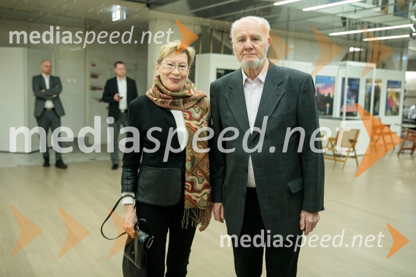  Nevenka Leban Orešič, pianistka, častna konzulka Republike Litve;  Ivan Leban1. Finalni večer Mednarodnega klavirskega tekmovanja Festivala Ljubljana