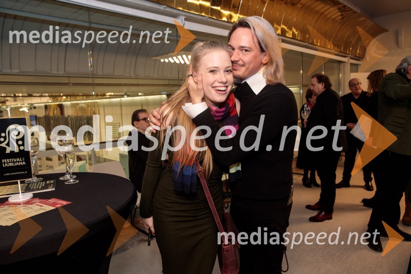  Zala Smolnikar, pevka- ZALI;  Luka Markus Štajer, pevec, igralec1. Finalni večer Mednarodnega klavirskega tekmovanja Festivala Ljubljana