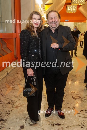  Janja Lamberger;  Darko  Brlek, direktor in umetniški vodja, Festival Ljubljana1. Finalni večer Mednarodnega klavirskega tekmovanja Festivala Ljubljana