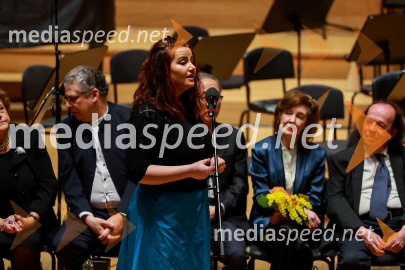 mag. Mateja Demšič, vodja oddelka za kulturo, Mestna občina Ljubljana2. finalni večer Mednarodnega klavirskega tekmovanja, zaključek 6. zimskega festivala