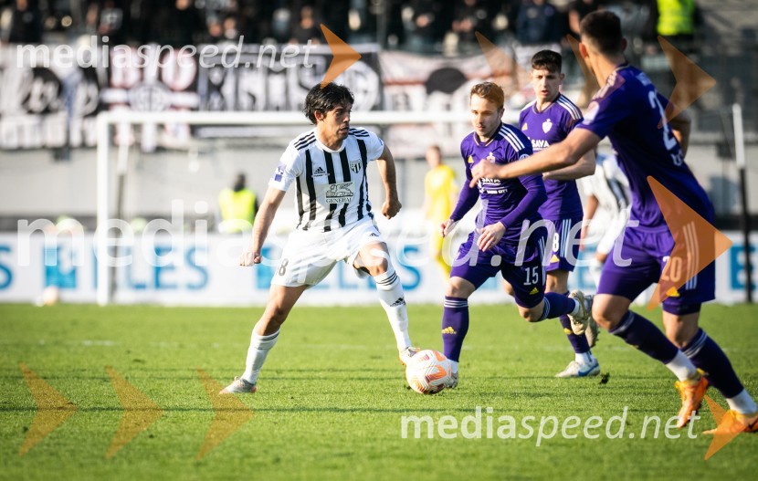  Lazar Zličić, nogometaš, NŠ Mura;  Jan Repas, nogometaš, NK MariborNŠ Mura v 25. krogu Prve lige Telemach končala zmagovalni niz NK Maribor