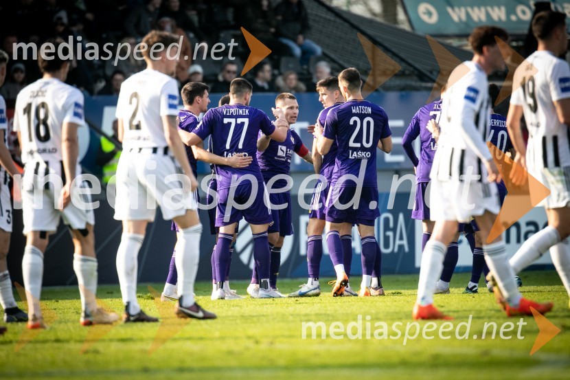  Žan Vipotnik, nogometaš, NK Maribor;  Max  Watson, nogometaš, NK MariborNŠ Mura v 25. krogu Prve lige Telemach končala zmagovalni niz NK Maribor