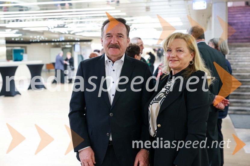  Ludvik Špan, direktor Špan d.o.o.;  Ida Špan55. podelitev Nagrad GZS za izjemne gospodarske in podjetniške dosežke