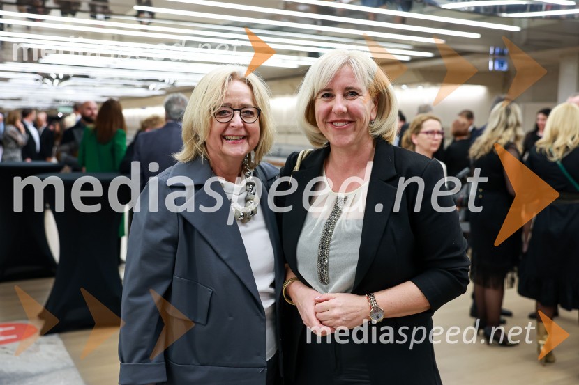  Dagmar von Bohnstein , predsednica upravnega odbora Slovensko-nemške gospodarske zbornice ;  Katja  Stadler, Direktorica Deslo – AHK, poslovne storitve d.o.o.55. podelitev Nagrad GZS za izjemne gospodarske in podjetniške dosežke