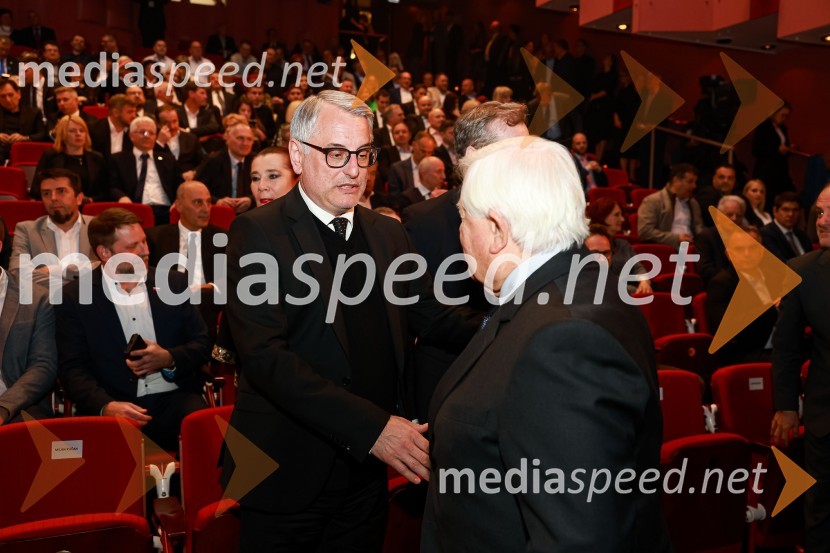  Matjaž Han, minister za gospodarski razvoj in tehnologijo;  Milan Kučan, nekdanji predsednik Republike Slovenije55. podelitev Nagrad GZS za izjemne gospodarske in podjetniške dosežke