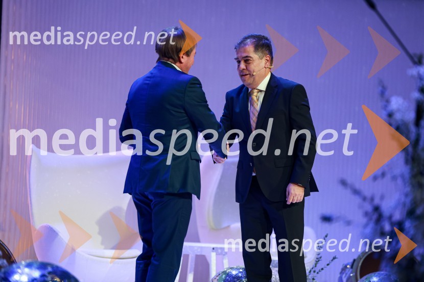  Bojan Križaj, nekdanji smučar;  Primož Mlačnik, direktor, KO-SI d.o.o55. podelitev Nagrad GZS za izjemne gospodarske in podjetniške dosežke