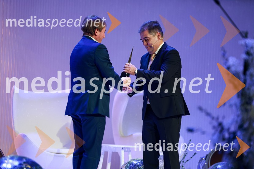  Bojan Križaj, nekdanji smučar;  Primož Mlačnik, direktor, KO-SI d.o.o55. podelitev Nagrad GZS za izjemne gospodarske in podjetniške dosežke