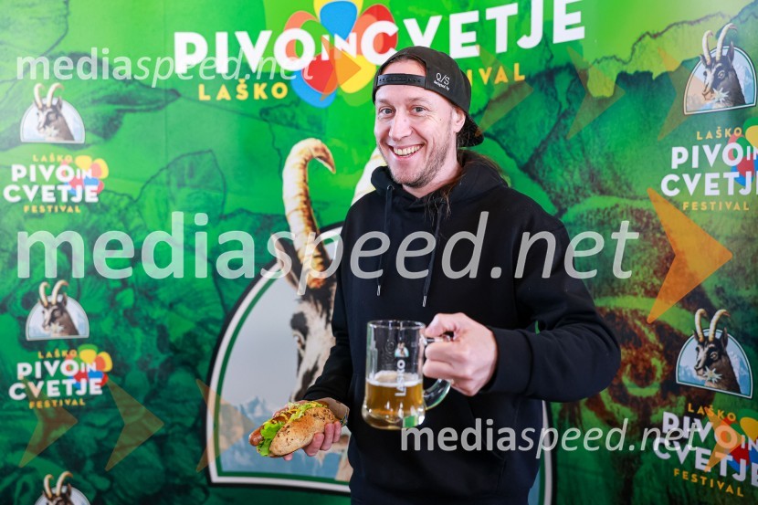  Marko Soršak-Soki, bobnar, skupina Elvis Jackson58. festival Pivo in Cvetje, novinarska konferenca